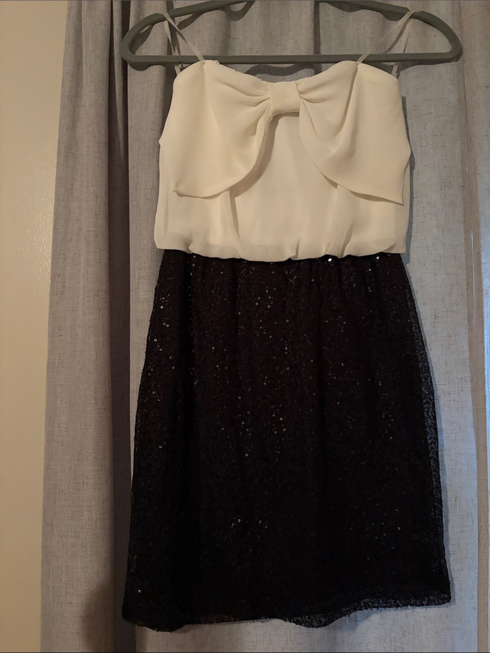 Xtraordinary Black and White Sequin Dress NWT
